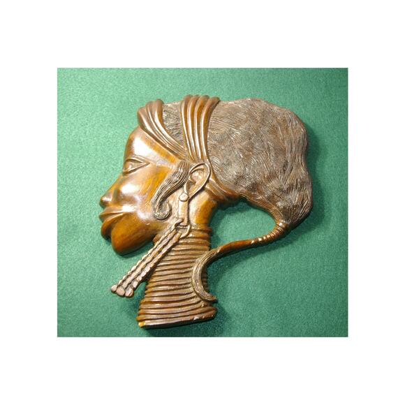 African hand carving by George Berry Sr. Signed - Picture 2 of 10